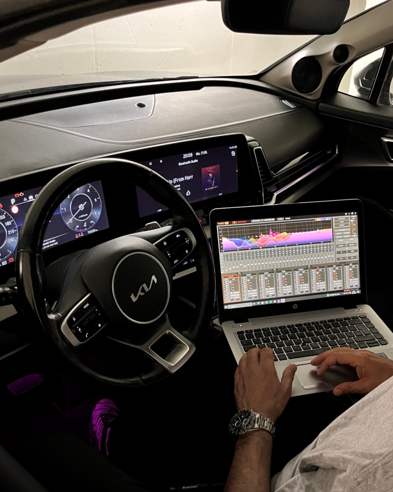 Professionelles Einstellen eines DSP im Fahrzeug